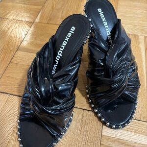 Alexander Wang Lily Vinyl Heels